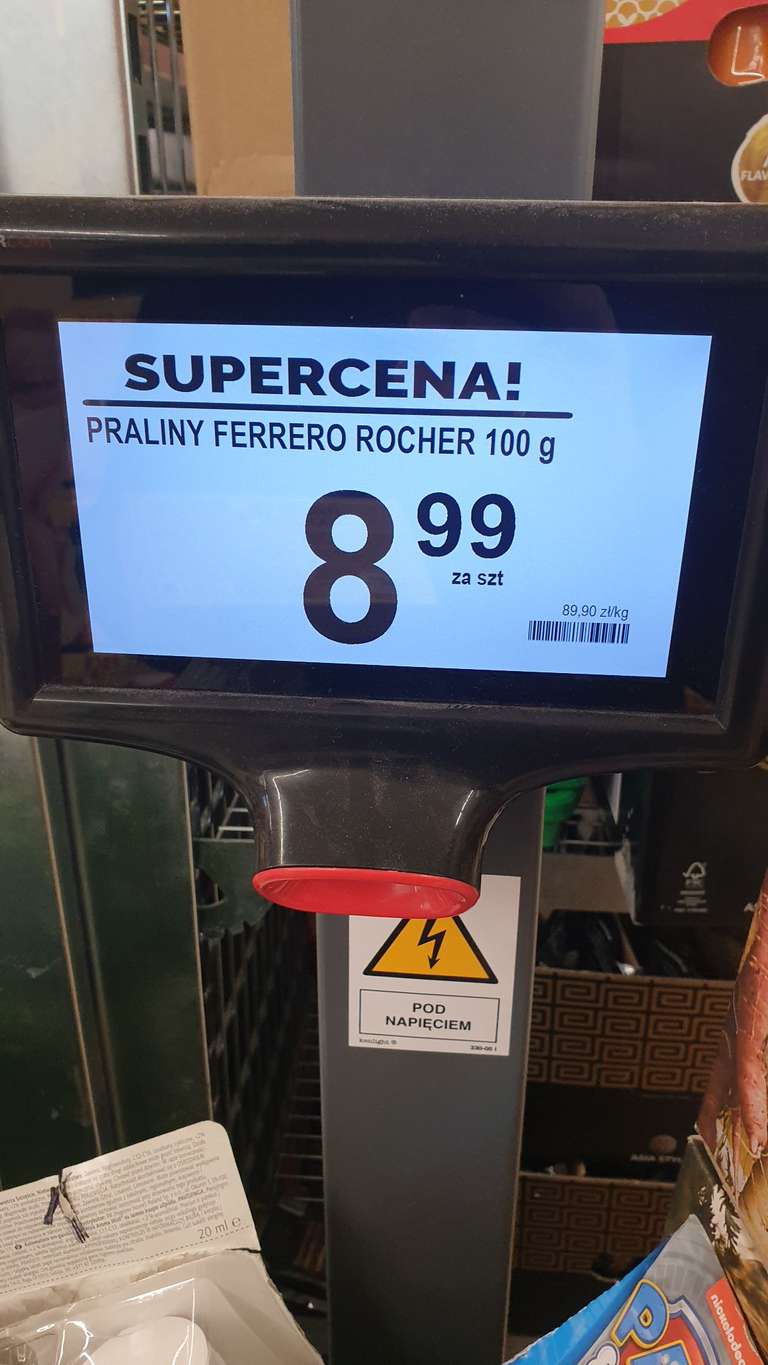 Ferrero Rocher Praliny 100g. Biedronka Ostrów Wielkopolski