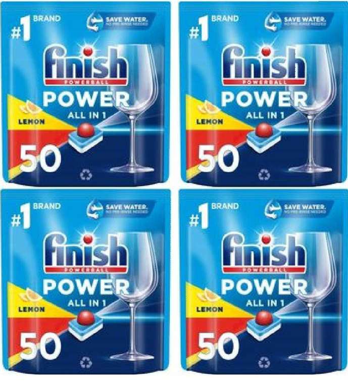 Finish Power All in 1 tabletki do zmywarki kostki 200 szt cytrynowe (~0,48 zł/szt) @ InPost Fresh