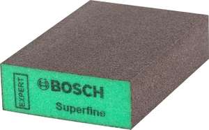Bosch Accessories 1x Blok Expert S471 Super Fine (do drewna miękkiego, farby na drewnie, 69 x 97 x 26 mm)