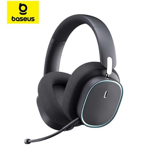 Słuchawki bezprzewodowe Baseus AeQur GH02 Czarne/Białe - $42,78
