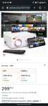 WEWATCH V10 przenośny mini projektor (cena z Amazon prime)