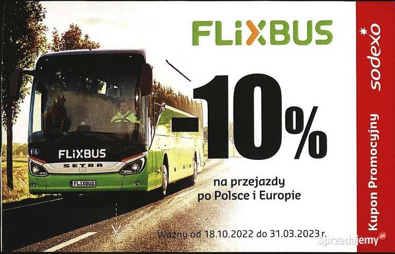 -10% na przejazdy po Polsce i Europie