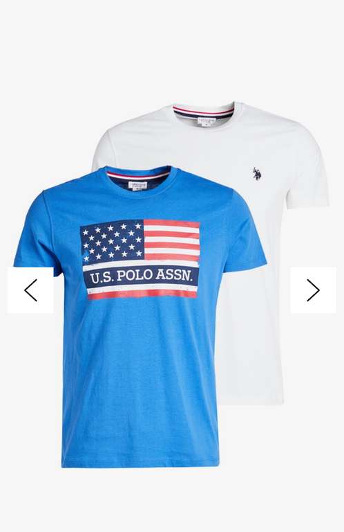 Koszulki U.S. Polo Assn. 2 szt. Zalando Longue różne kolory
