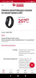Opaska Xiaomi Mi Band 6 NFC