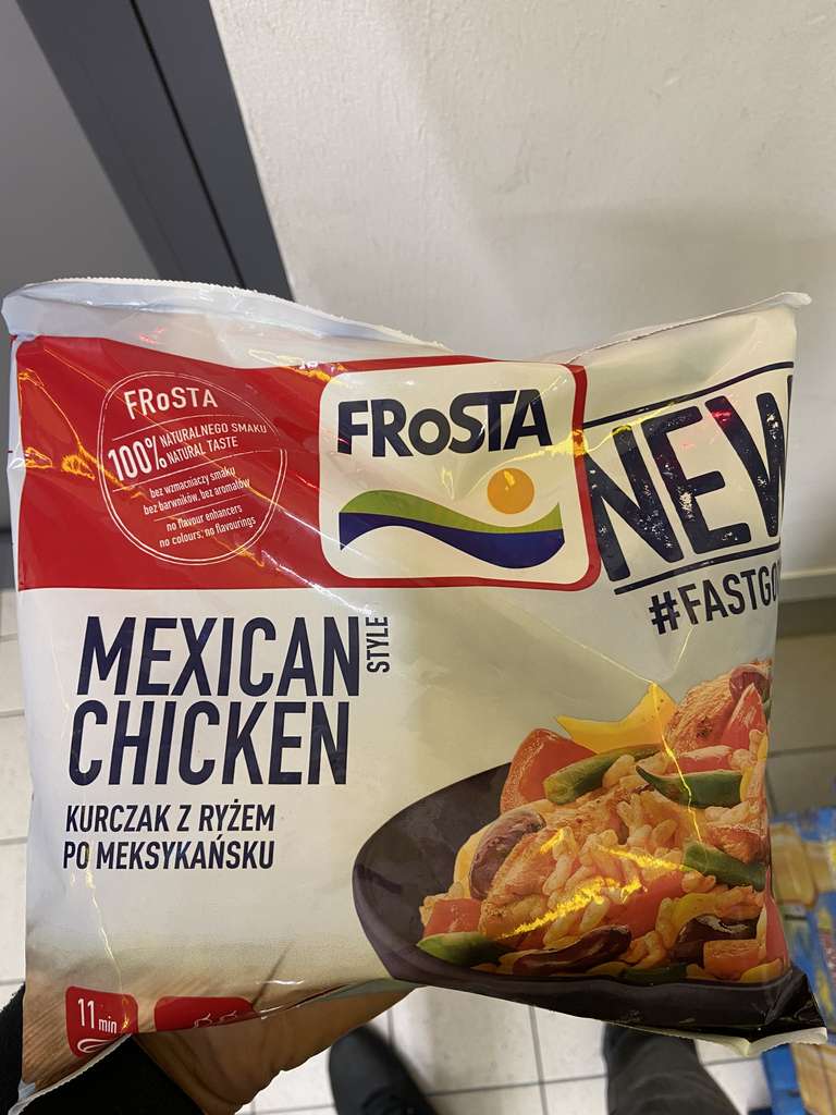 Kurczak z ryżem po meksykańsku Frosta Mexican chicken - Biedronka