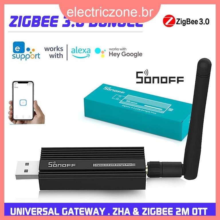 Sonoff Dongle-P Zigbee 3.0 USB Dongle plus Zigbee2MQTT