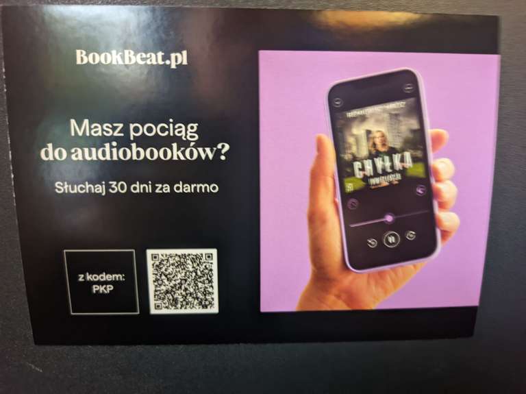 BookBeat.pl audiobooki 30 dni za darmo