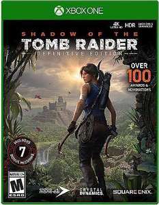 Shadow of the Tomb Raider Definitive Edition AR XBOX One / Xbox Series X|S CD Key - wymagany VPN