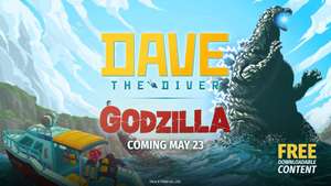 DLC „Dave the Diver Godzilla” za darmo od 23 maja do 23 listopada @ Steam / Switch / Playstation 4 / 5