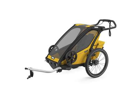 Przyczepka rowerowa dla dzieci Thule Chariot Sport1 Spectra Yellow