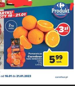 Pomarańcze Carrefour