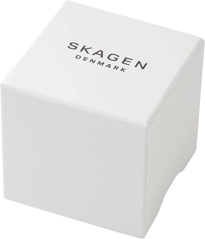 Skagen Męski Aaren Kulor trójwskazówki, rozmiar koperty 41 mm, zegarek aluminiowy z silikonowym paskiem