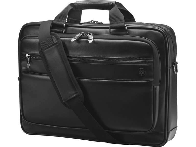 Skórzana torba na laptopa HP Executive 15,6" (RFID, wyjście z powerbanka) @ iBood