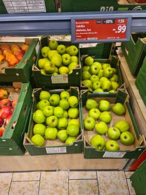 Jabłka zielone, odmiany: Mitsu, Antonówka 1kg w Lidl