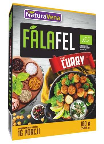 Falafel Curry BIO 160 g Naturavena