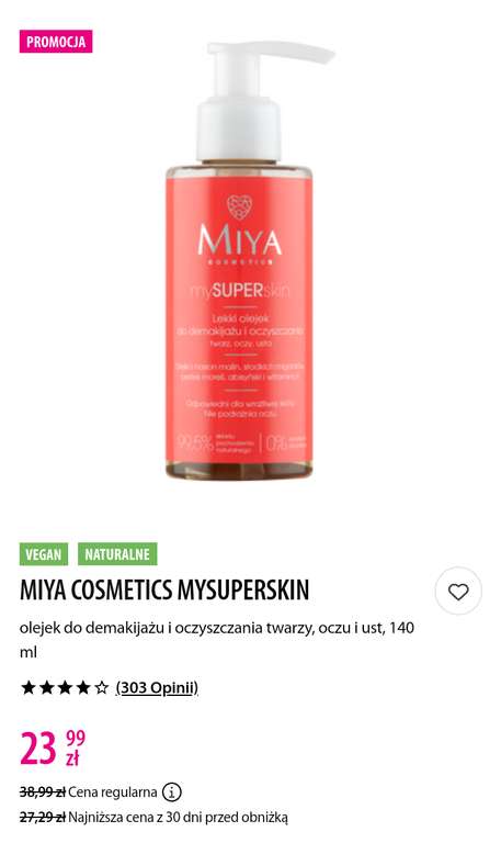Miya Cosmetics Olejek do demakijażu 140 ml