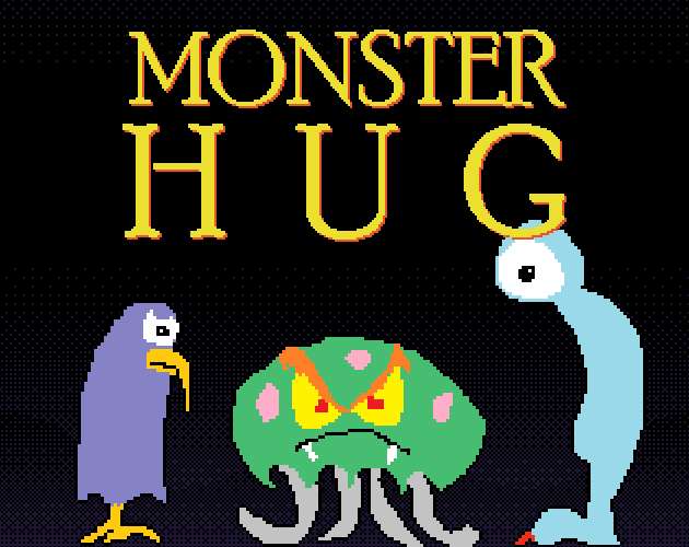 Gry za darmo np Monster hug @itch.io