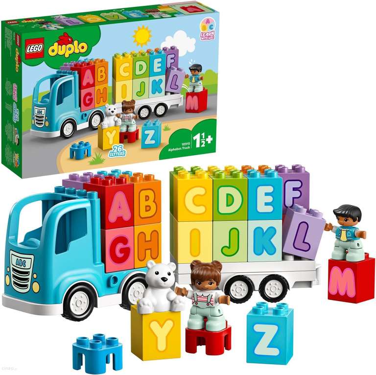 [AL.TO] LEGO DUPLO 10915 Ciężarówka z alfabetem