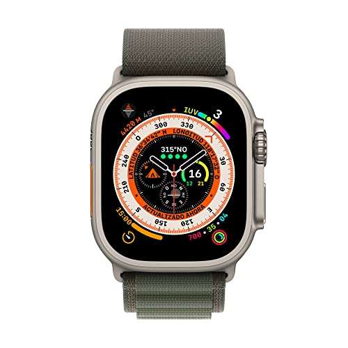 Apple Watch Ultra (Cellular GPS, 49 mm) - M od 145 do 190 mm [ 812,21 € + wysyłka 4,62 € ]