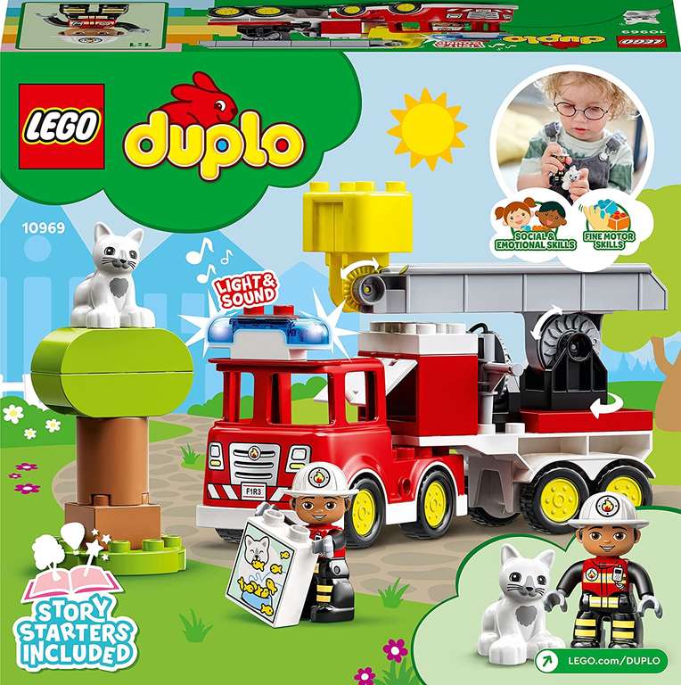 LEGO Duplo 10969 Wóz strażacki - Amazon