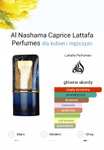 Lattafa Al Nashama Caprice 100ml woda perfumowana EDP unisex Notino w aplikacji
