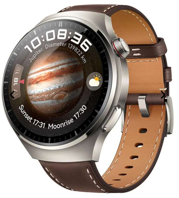 Smartwatch HUAWEI Watch 4 Pro Classic LTE 48mm [ 461,35 € ] + wysyłka pośrednik, + kupon 50 € na zakupy,niemiecki Mediamarkt/Saturn