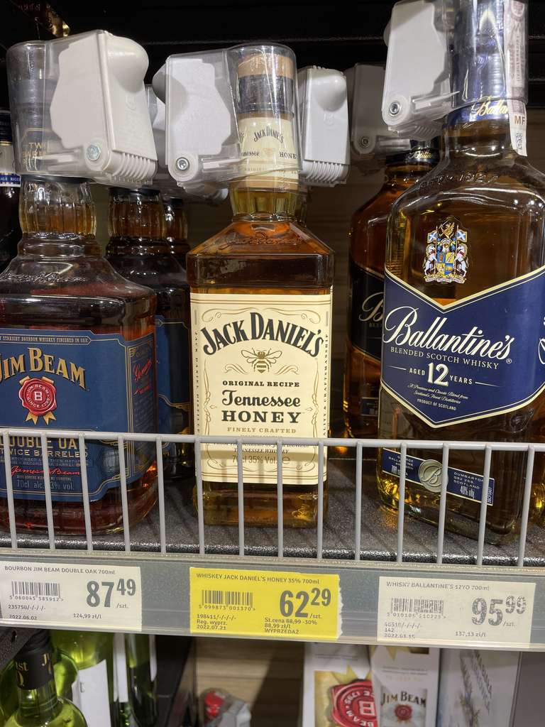Whiskey Jack Daniel’s Honey 700 ml