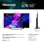 Telewizor Hisense 65U7KQ - 65 cali Mini-LED 899€