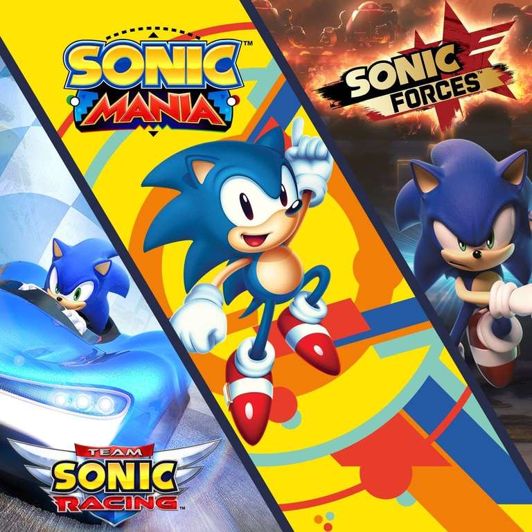 The Ultimate Sonic Bundle Nintendo Switch eShop w opisie link do każdej z gier osobno