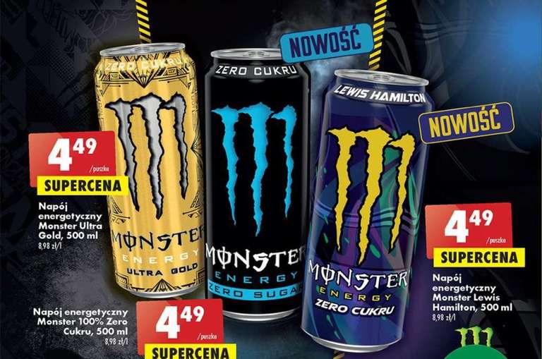 Monster Energy Zero Biedronka