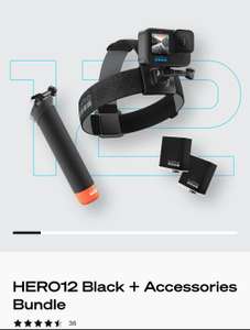 GoPro Hero12 Bundle + dodatkowa bateria enduro za subskrybcje