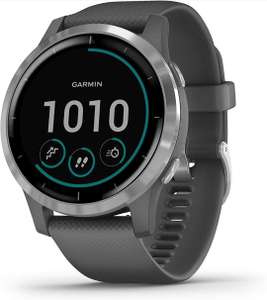 Garmin vivoactive 4 sportowy smartwatch kolor Shadow gray/srebrny