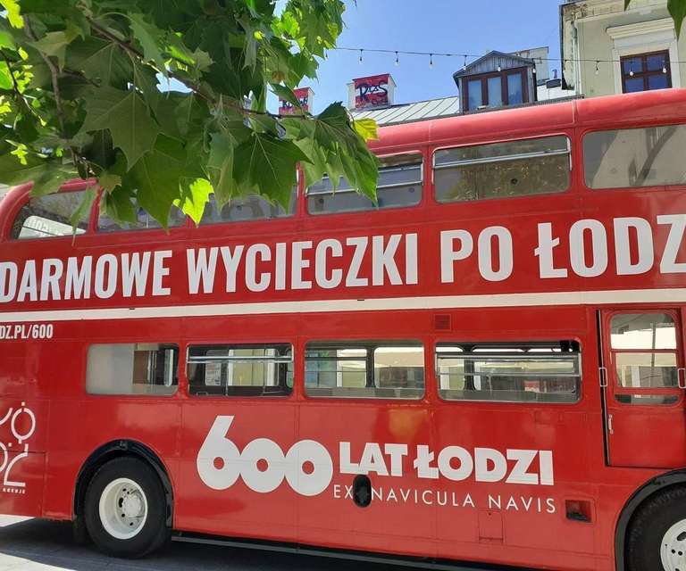 DARMOWE wycieczki autobusem po Łodzi