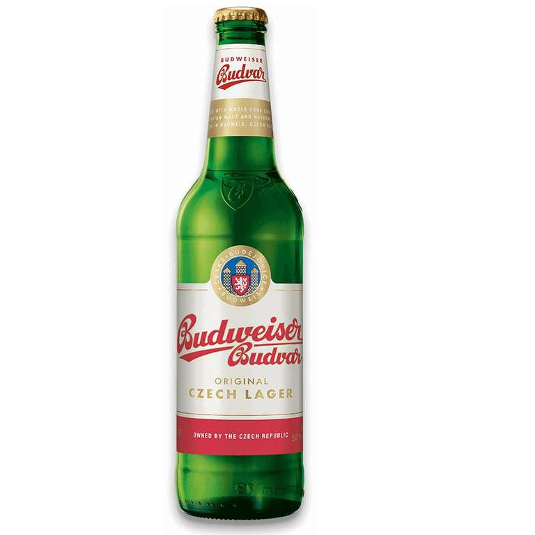 Piwo Budweiser Budvar 500ml przy zakupie 2 butelek. Netto
