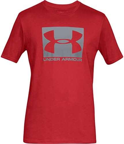 Under Armour Ua Boxed Sportstyle T-shirt, Red/Steel M