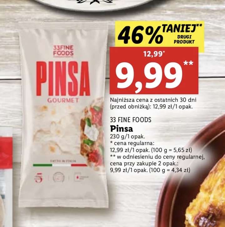 Pinsa 33 fine foods - Lidl