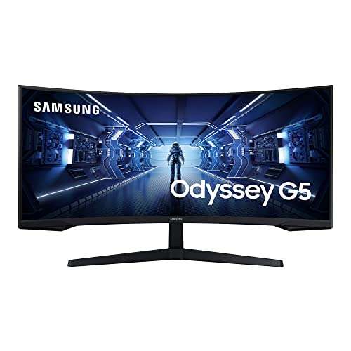 Monitor SAMSUNG Odyssey C34G55TWWR 34" 3440x1440px 165Hz 1 ms Curved, 366,72 €