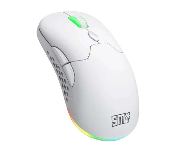 Mysz Silver Monkey X Vervet White (RGB, sensor Pixart PWM 3370, wymienne przełączniki, modułowa konstrukcja) za 99 zł @ x-kom