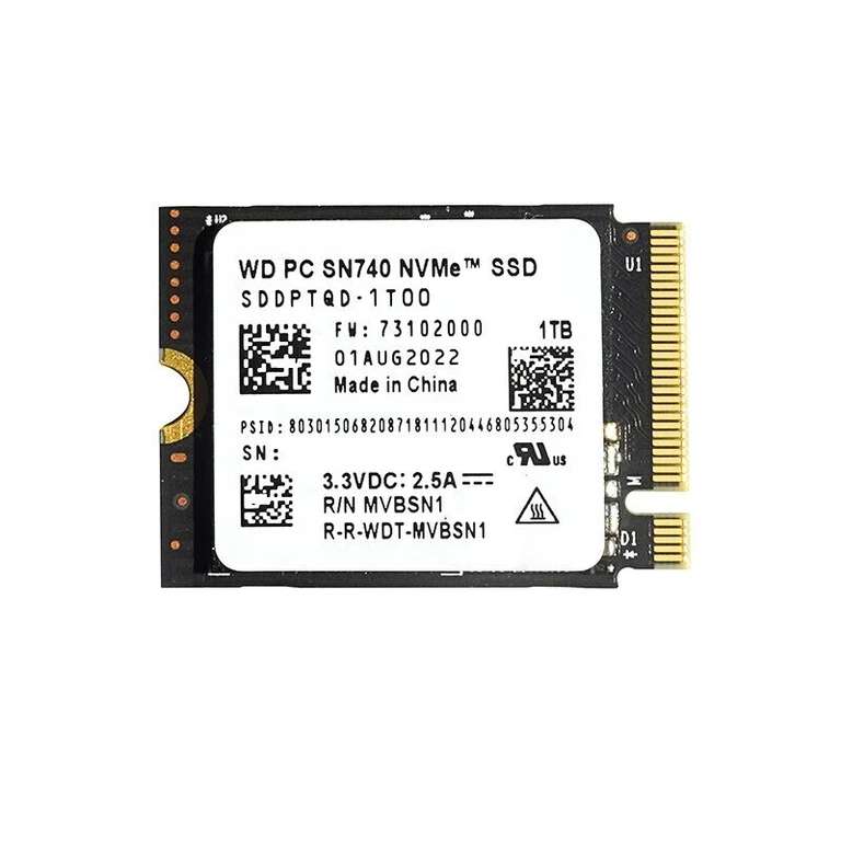 Dysk SSD Western Digital WD SN740 1TB SSD M.2 NVMe