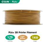 eSUN Filament PLA+ 1,75mm, Filament do Drukarek 3D PLA Plus +/- 0,03mm, Szpula 1KG