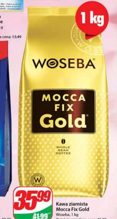 DINO Kawa ziarnista Woseba Mocca Fix Gold