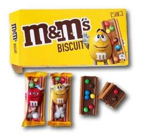 Ciasteczka w polewie z czekolady mlecznej i cukierkami M&M'S minis. BIEDRONKA