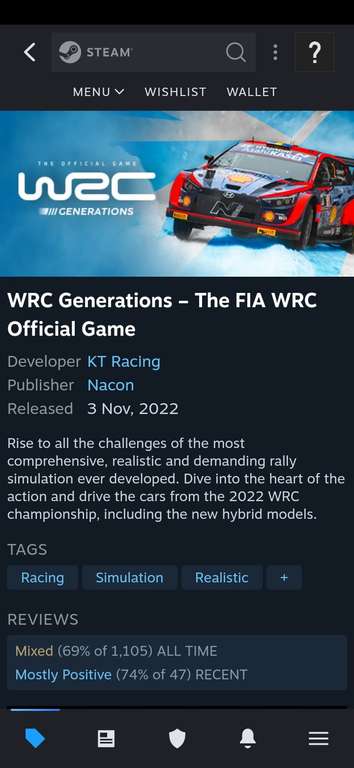 gra WRC Generations