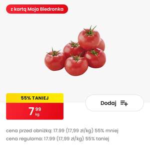 Pomidor malinowy 1 kg - Biedronka