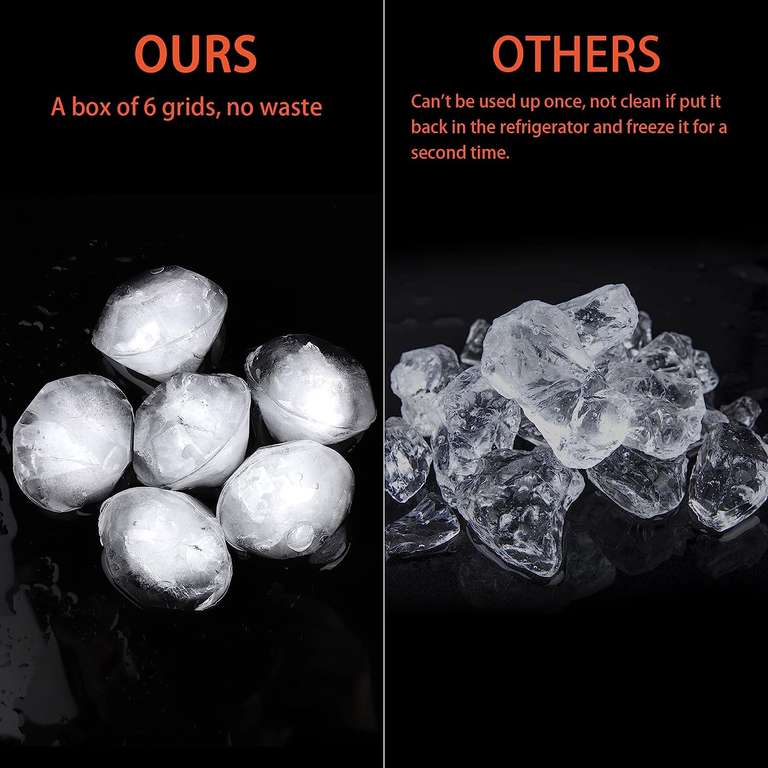 Forma do 6 kostek lodu w kształcie diamentów