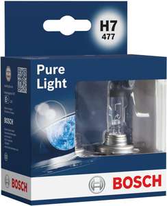 Bosch Pure Light H7 (477) żarówki do reflektorów - 12 V 55 W PX26d - 2 żarówki