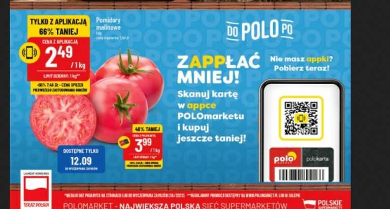 Pomidory malinowe 1kg @Polomarket