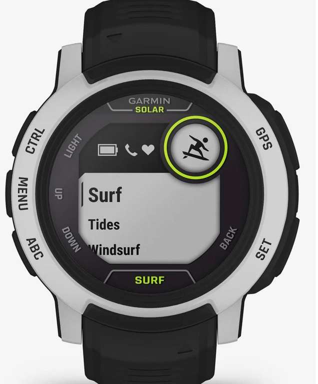 Garmin Instinct 2 Solar Surf Edition Bells Beach smartwatch