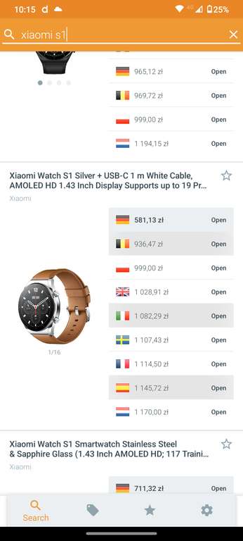Smartwatch Xiaomi watch S1Silver | 133.34€