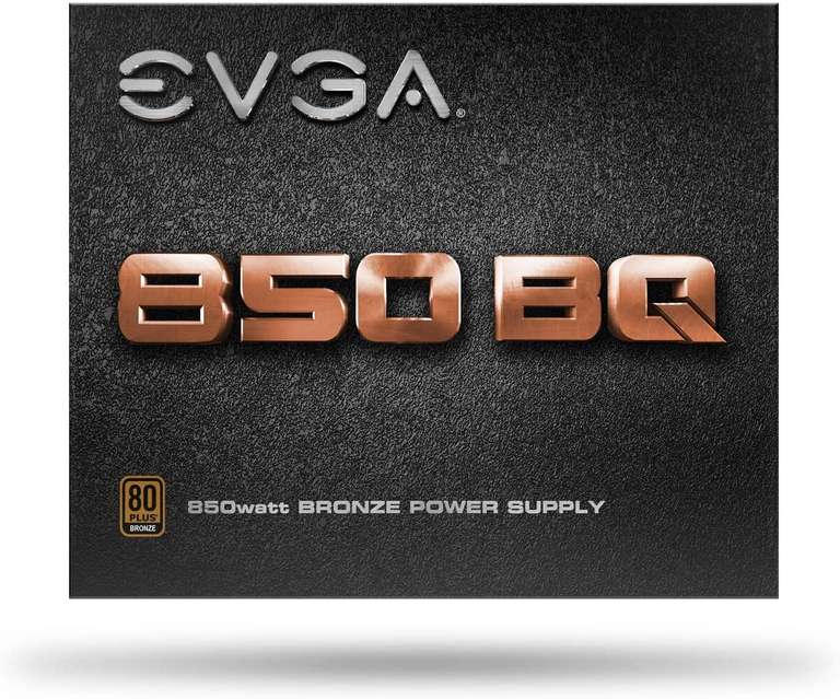 Zasilacz EVGA 850 BQ, 80+ BRONZE 850W, Semi Modular, 5 lat gwarancji, w tym Power On Self Tester